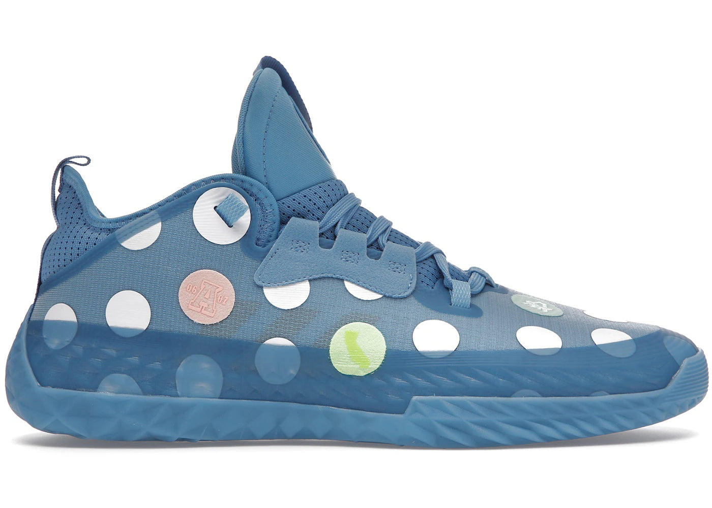 adidas Harden Vol. 5-Futurenatural Light Blue Polka Dot