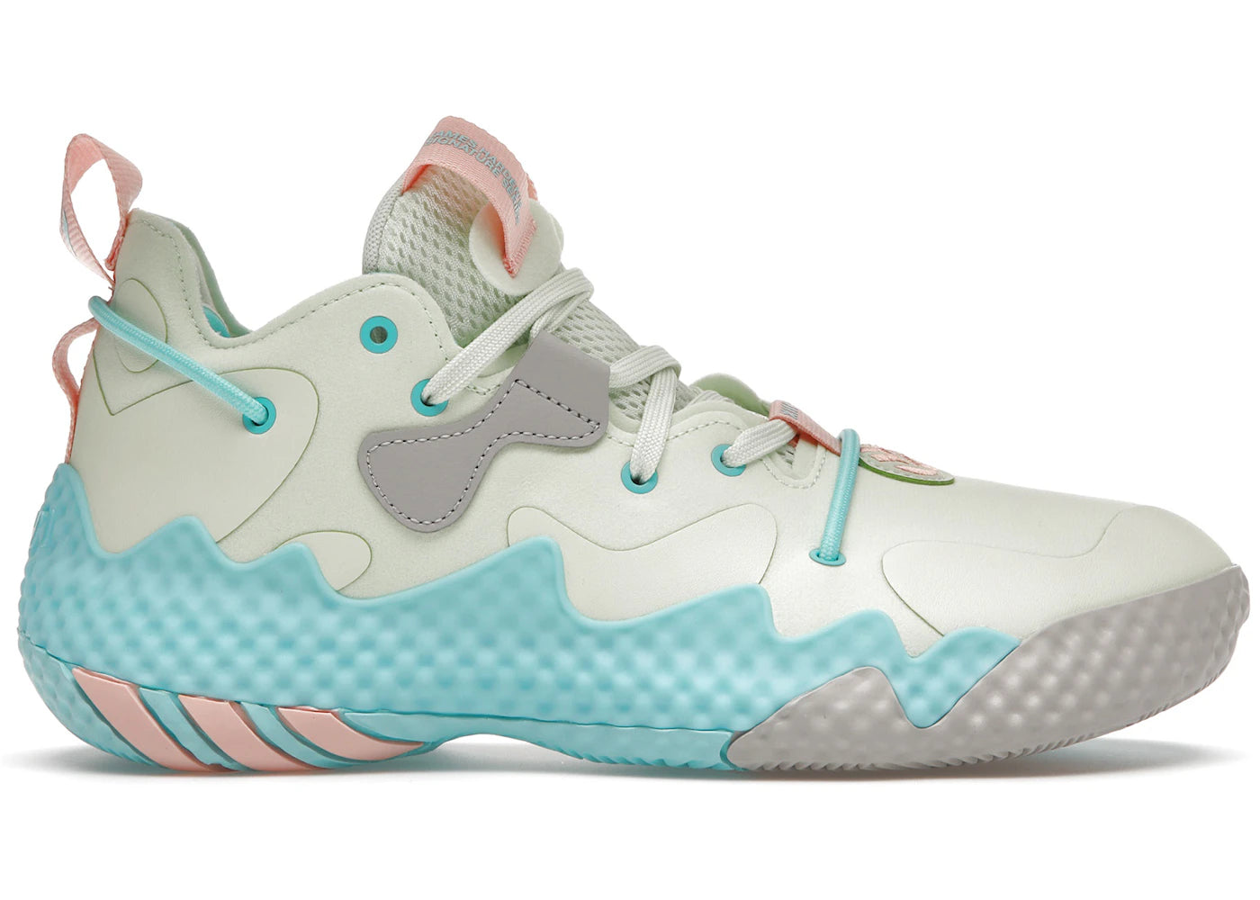 adidas Harden Vol. 6-Gren Mist Pulse Aqua