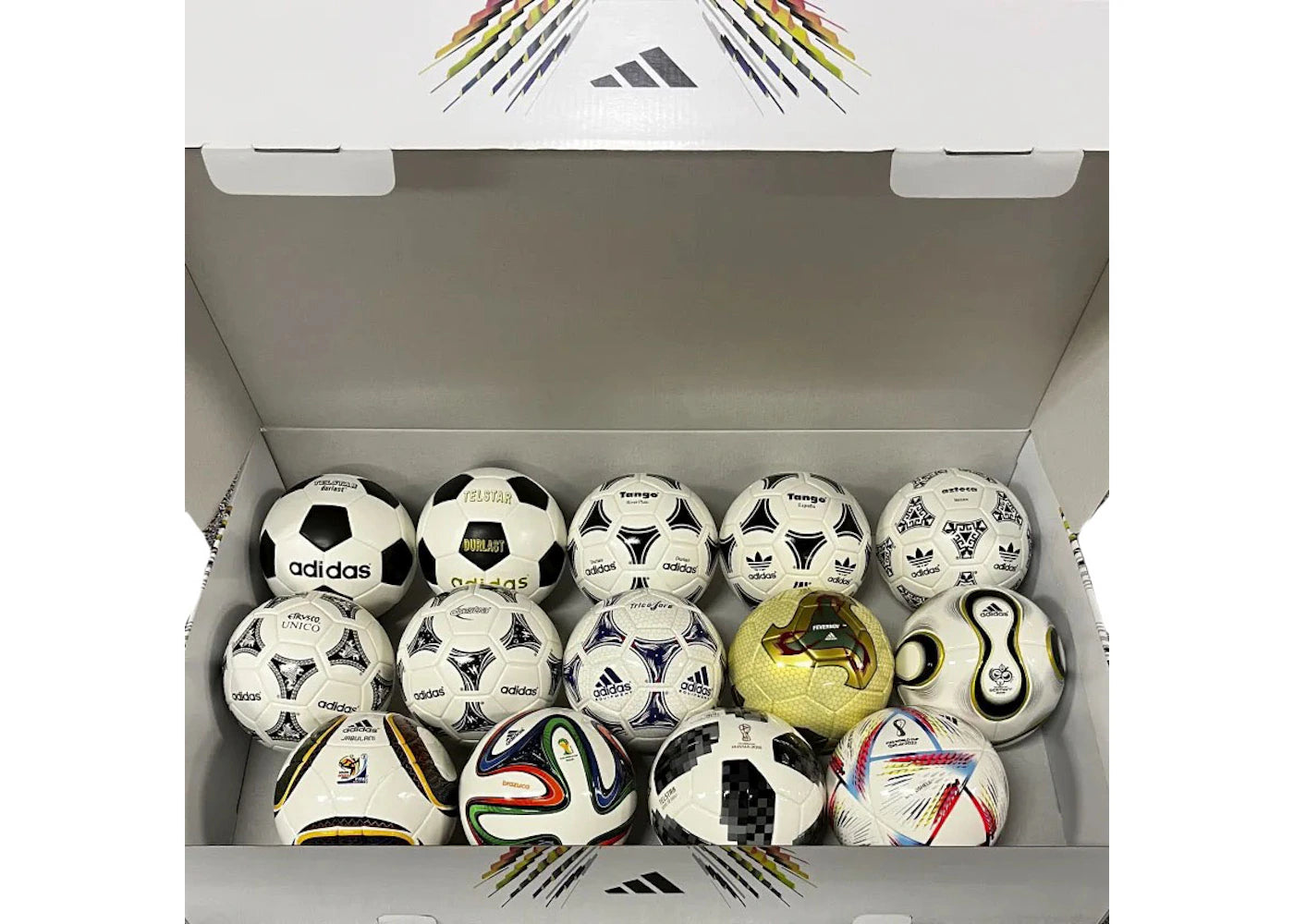 adidas Historical Soccer Mini Ball Set-