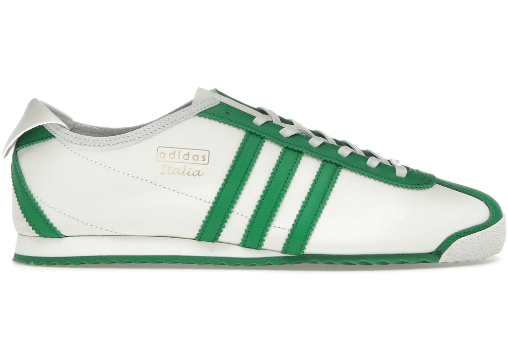 adidas Italia années 60 Blanc Vert Fabriqué en Italie