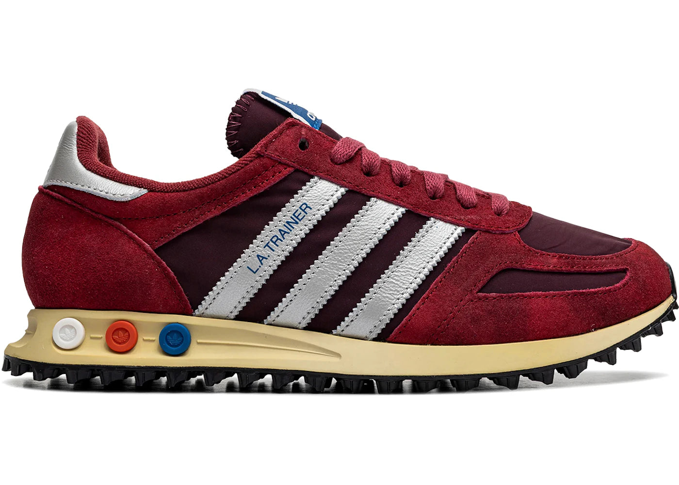 adidas LA Trainer OG Noble Maroon Argent Métallisé