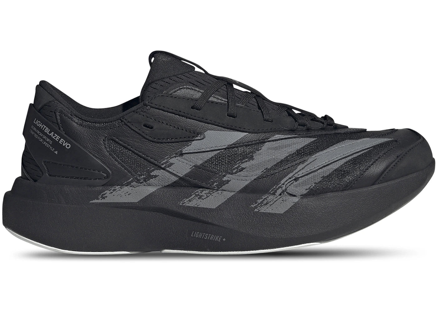 adidas Lightblaze Evo SL Black Iron Metallic - main view