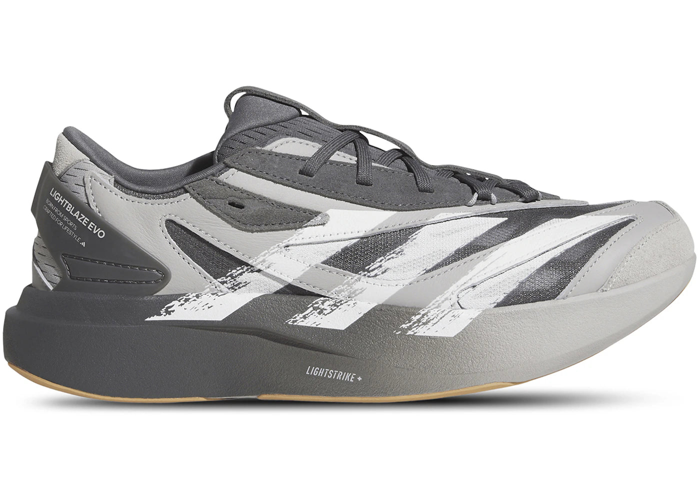 adidas Lightblaze Evo SL Grey Cloud White - main view