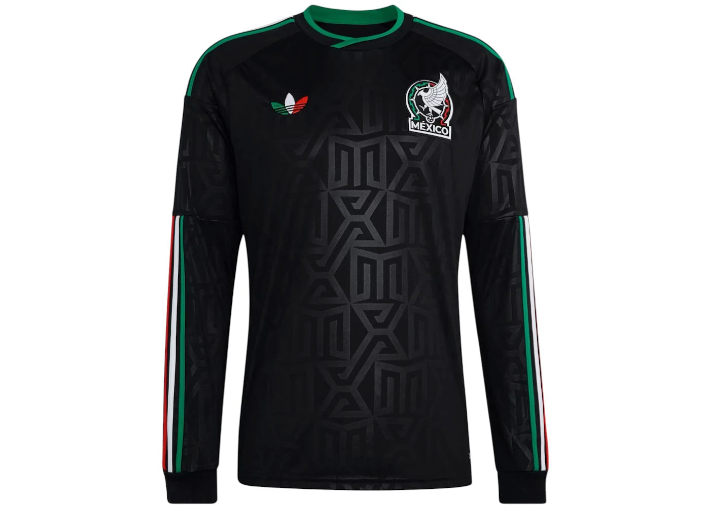 adidas Mexico 26 Third Long Sleeve Jersey Black