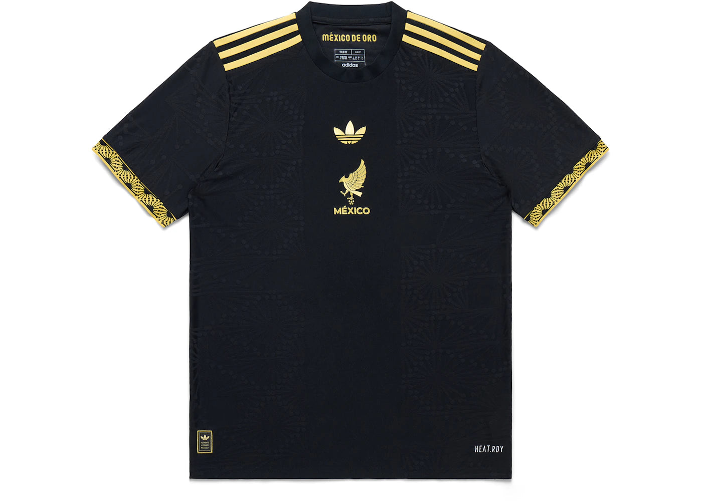 adidas Mexico Gold Jersey Black