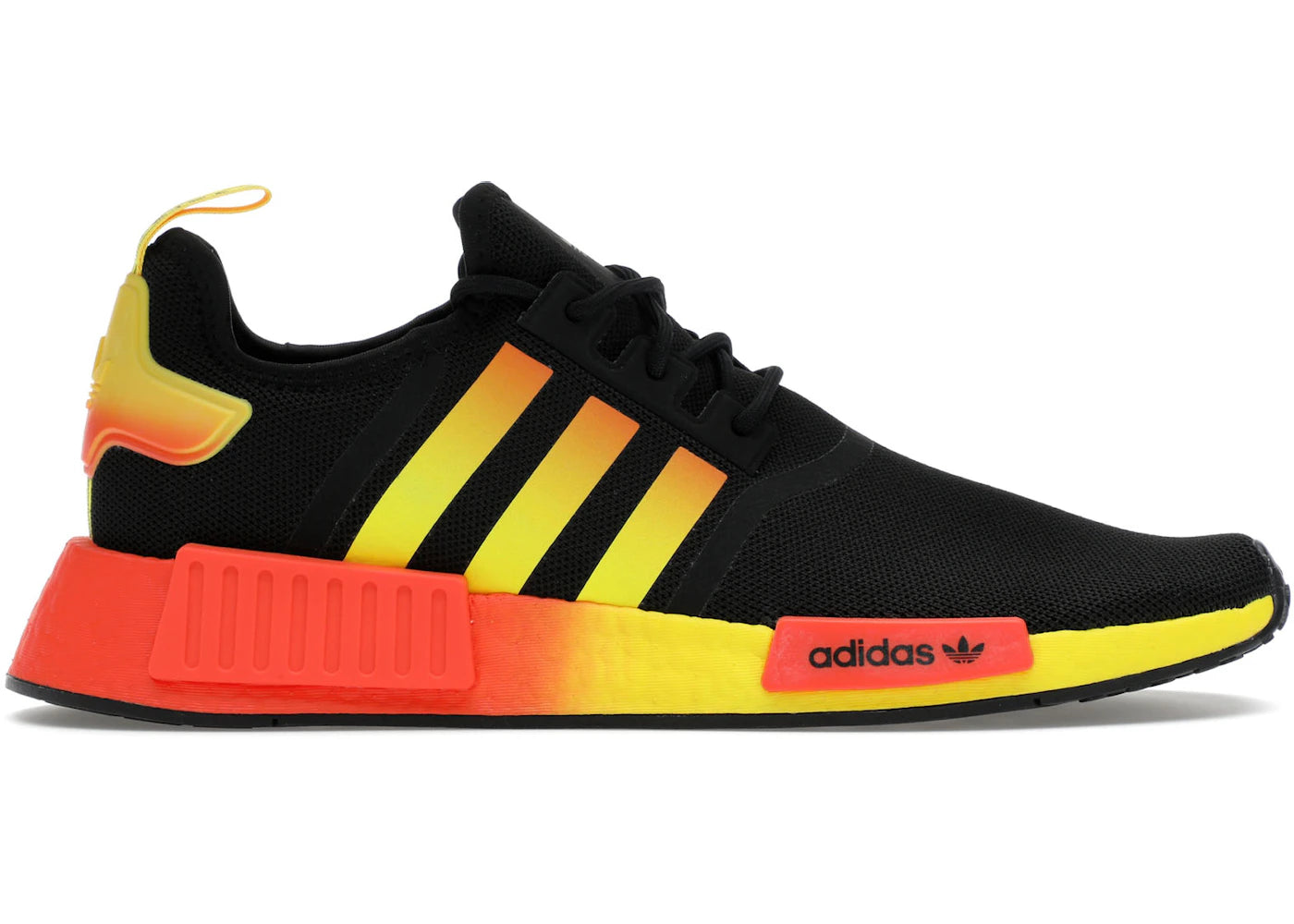 adidas NMD R1-Black Orange Yellow Gradient