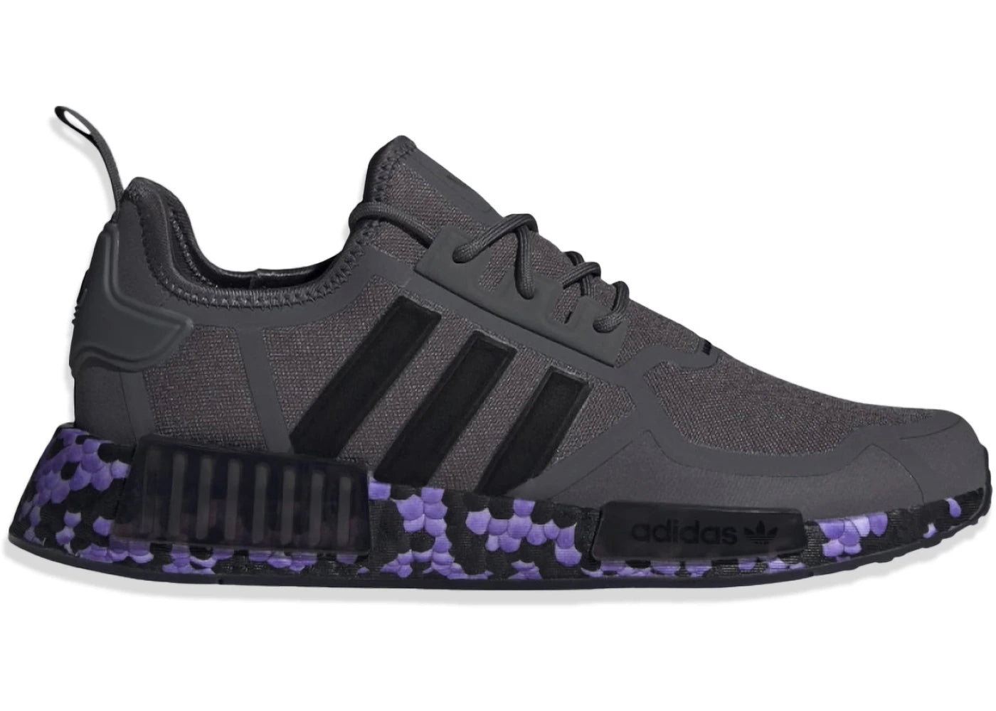 adidas NMD R1-Grey Purple Rush
