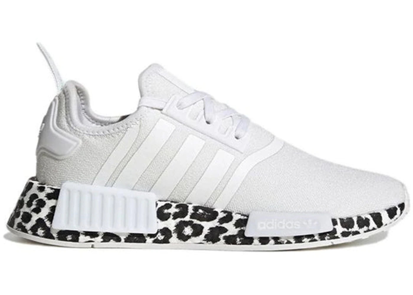 adidas NMD R1-Leopard White (Women's)