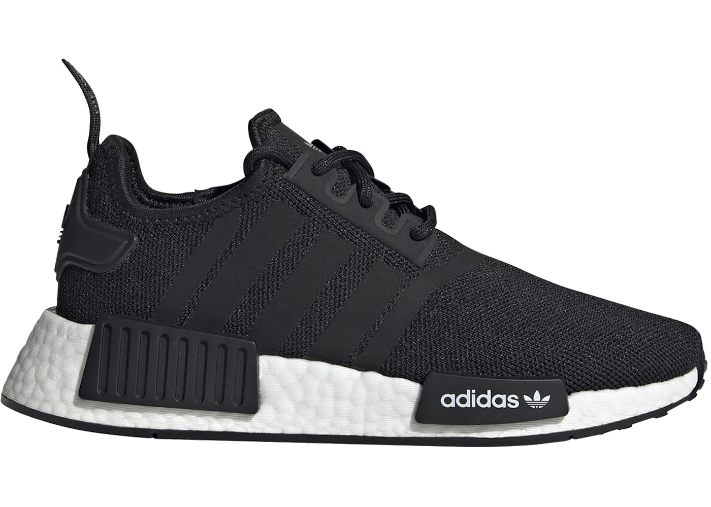 adidas NMD R1 Refined-Core Black Cloud White (GS)