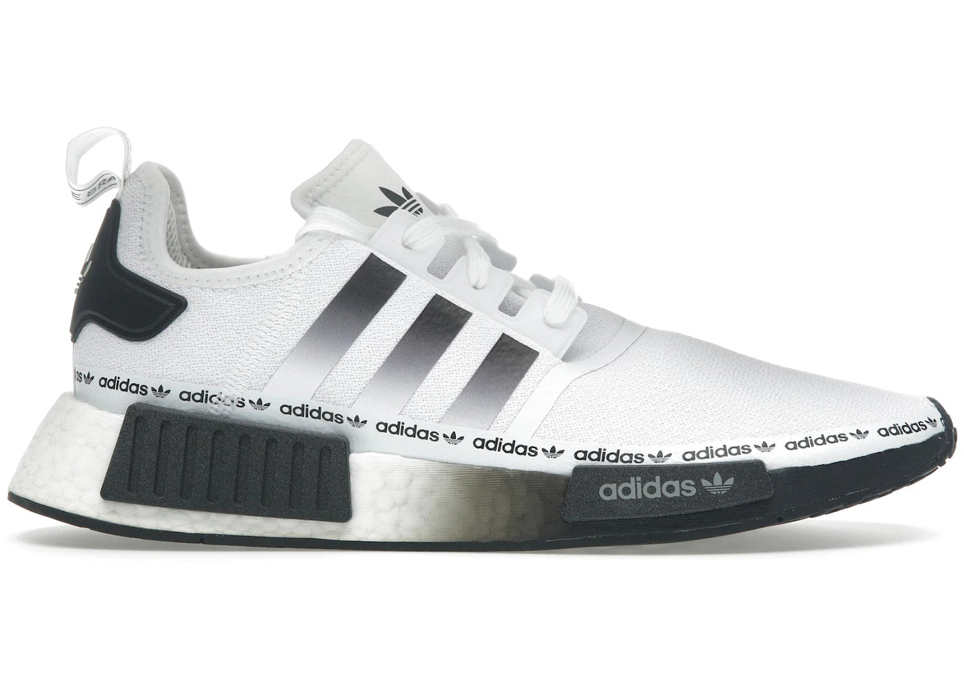 adidas NMD R1-White Black Gradient