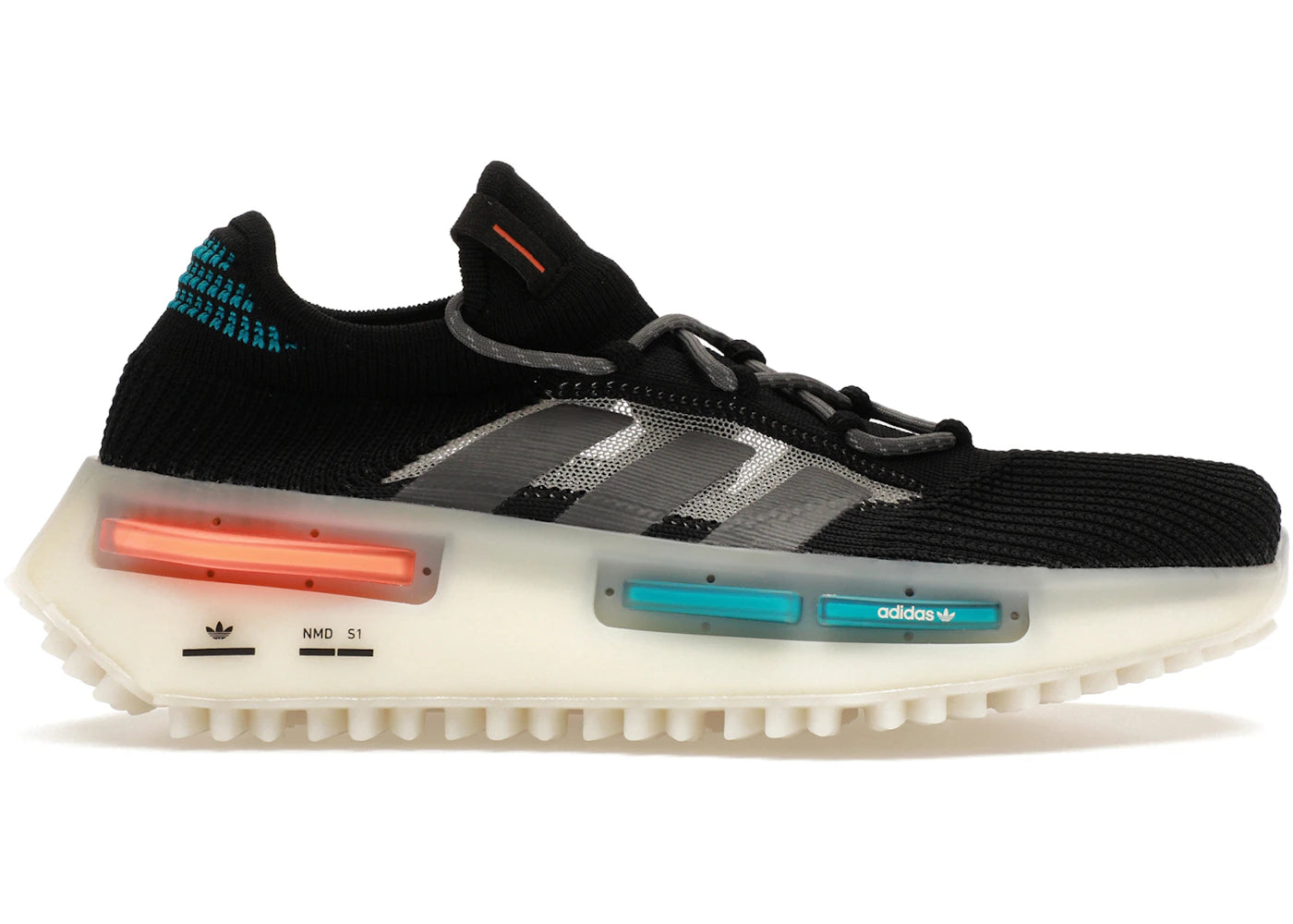 adidas NMD S1-Core Black Blue Orange