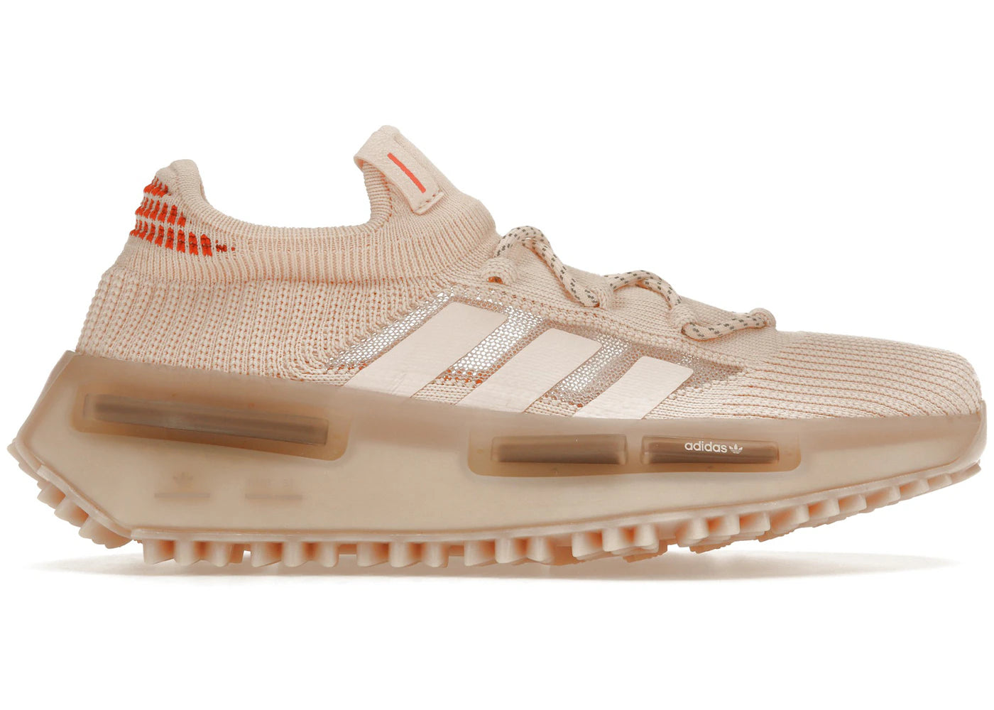 adidas NMD S1-Wonder Taupe Bliss Orange