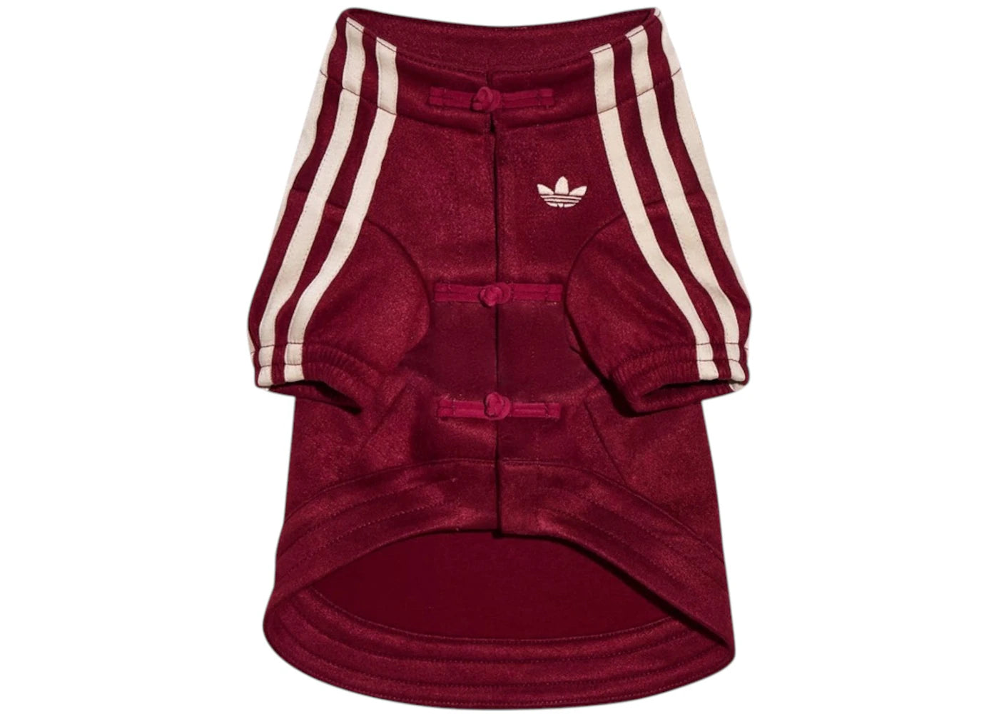 adidas Pet CTT Chinese Style Soft Track Top Collegiate Burgundy
