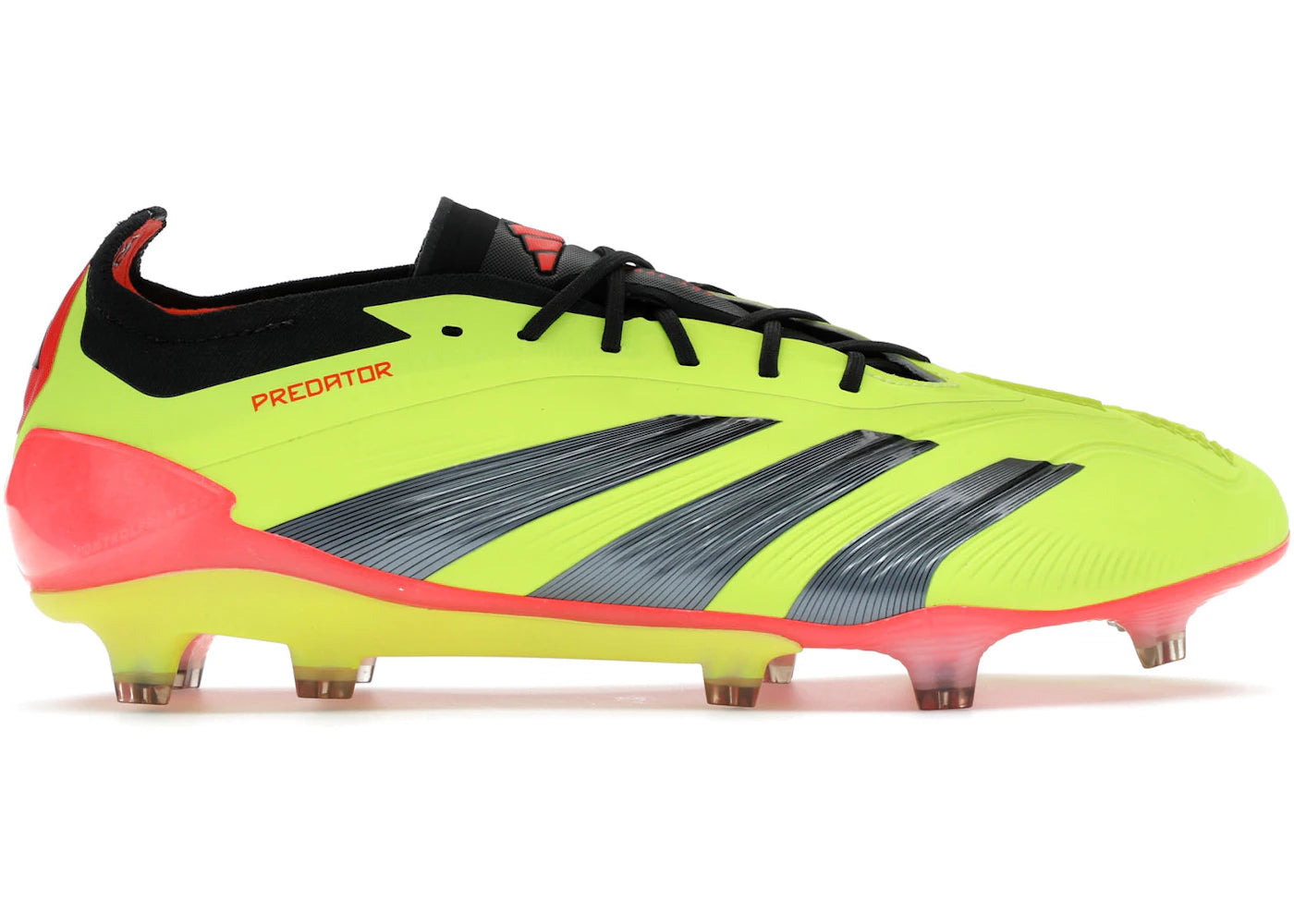 adidas Predator 24 Elite Low FG-Team Solar Yellow Core Black Solar Red
