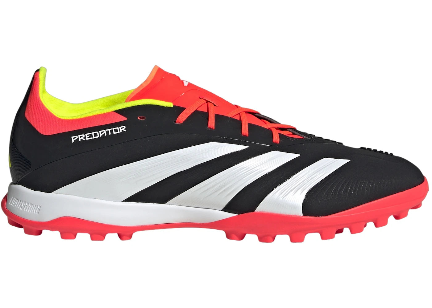 adidas Predator 24 Elite Turf Core Black Cloud White Solar Red