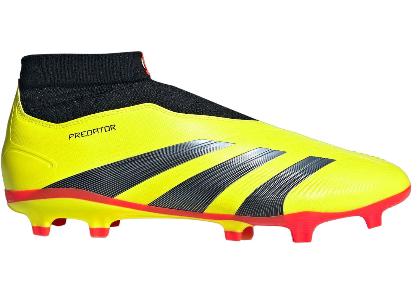 adidas Predator 24 League Laceless FG-Team Solar Yellow Core Black Cloud White