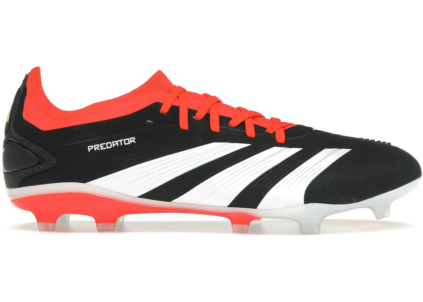 adidas Predator 24 Pro FG-Core Black Cloud White Solar Red
