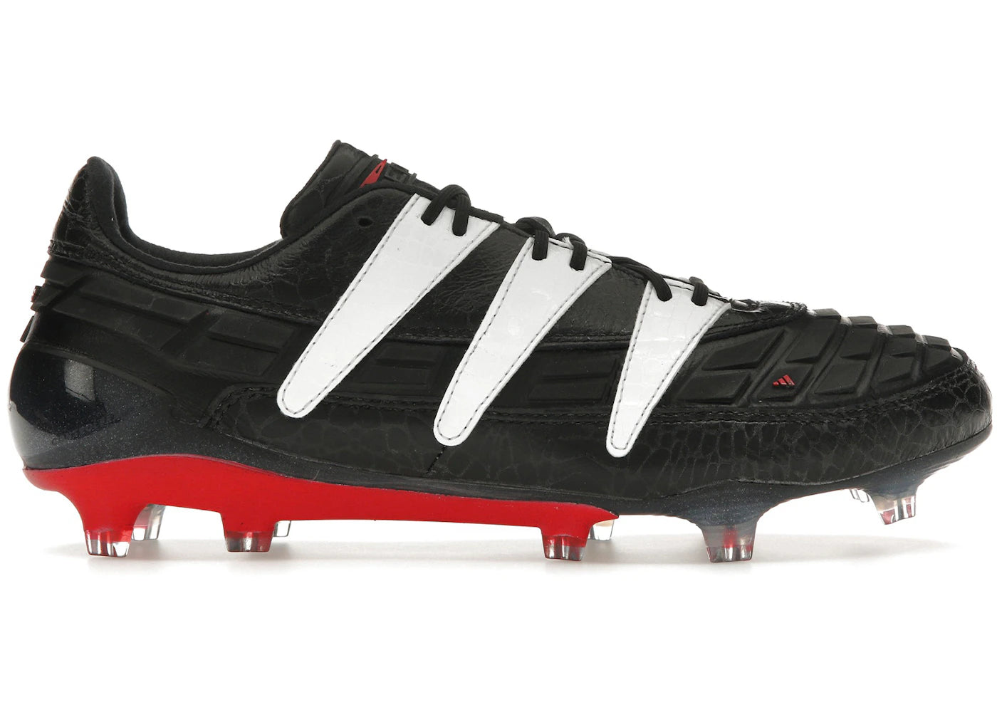 adidas Predator 94 FG - Édition Limitée Noir Rouge Vif