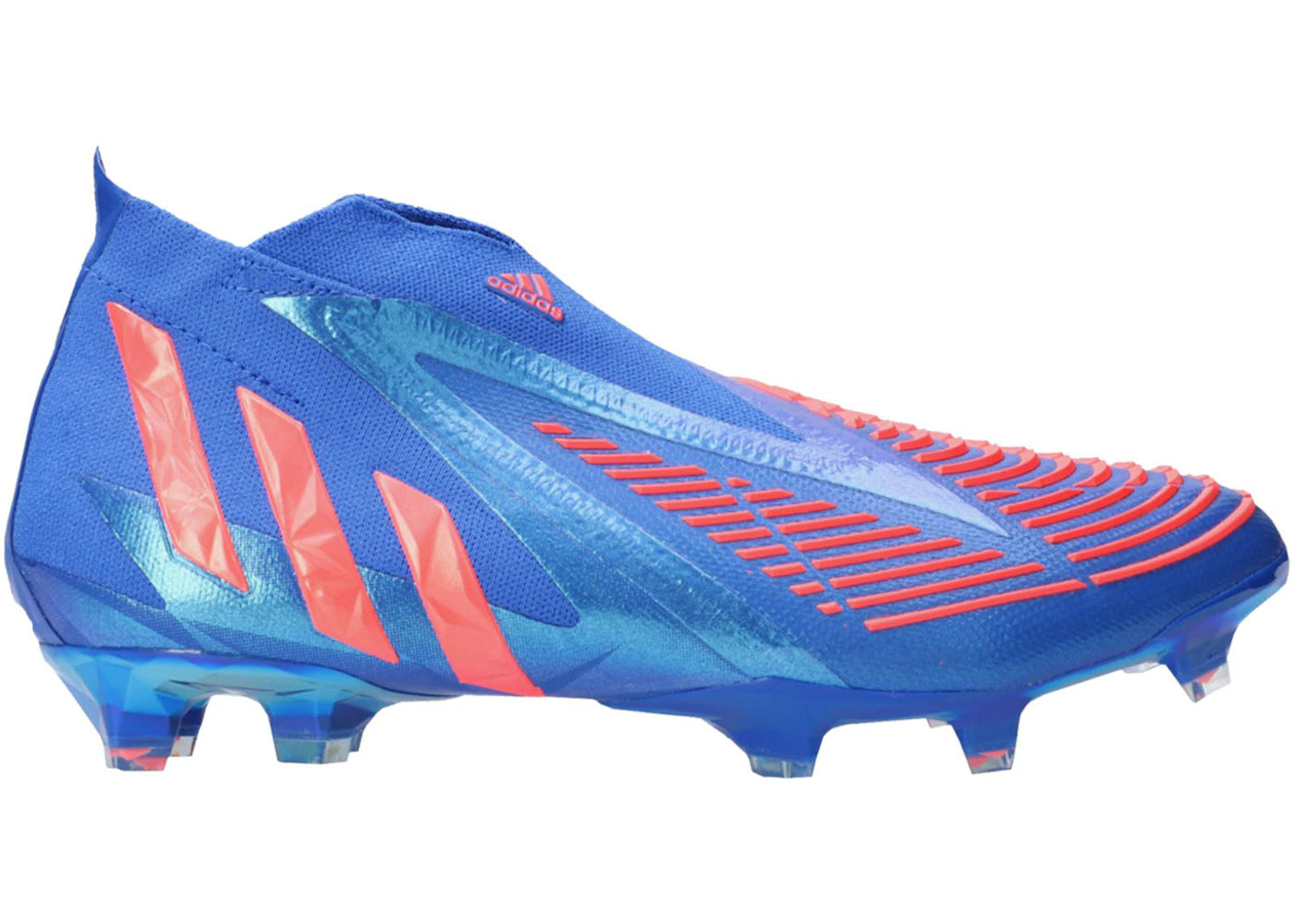 adidas Predator Edge+ FG-Hi-Res Blue Turbo