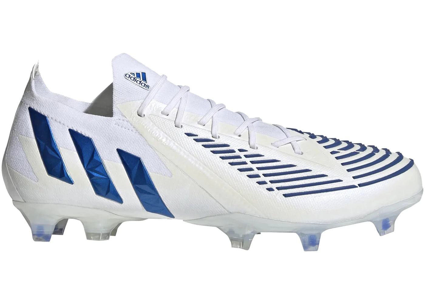 adidas Predator Edge.1 Low FG-White Hi-Res Blue