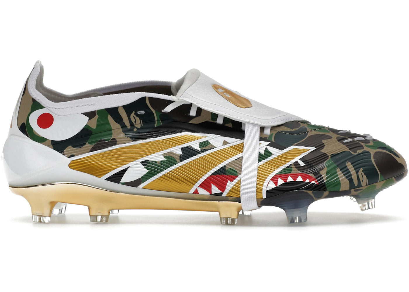 adidas Predator Elite Foldover Tongue FG-Bape Green Camo