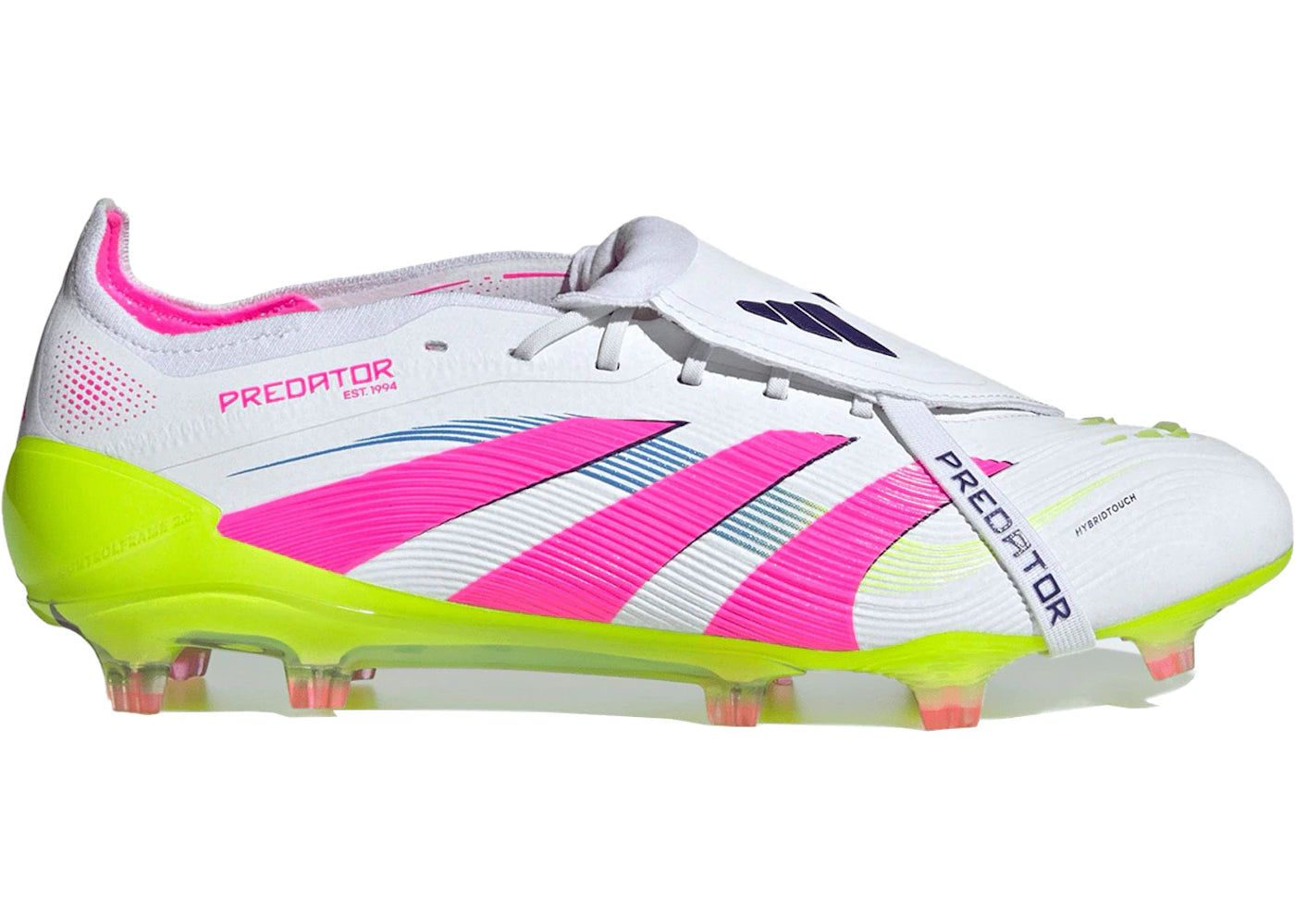 adidas Predator Elite à languette repliable FG - Pack Victoire Céleste Blanc