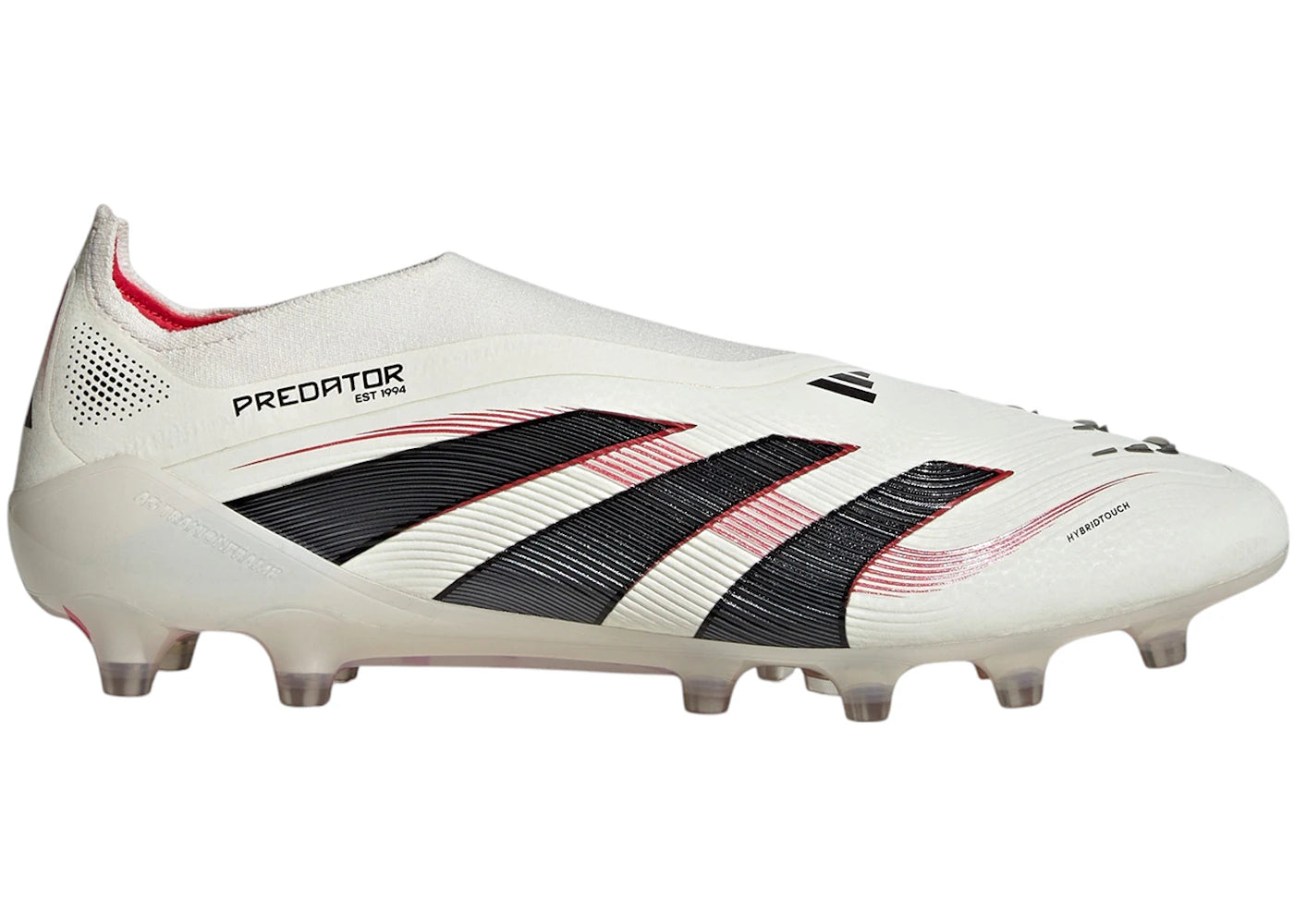 adidas Predator Elite Laceless AG-Off White Core Black Pure Ruby