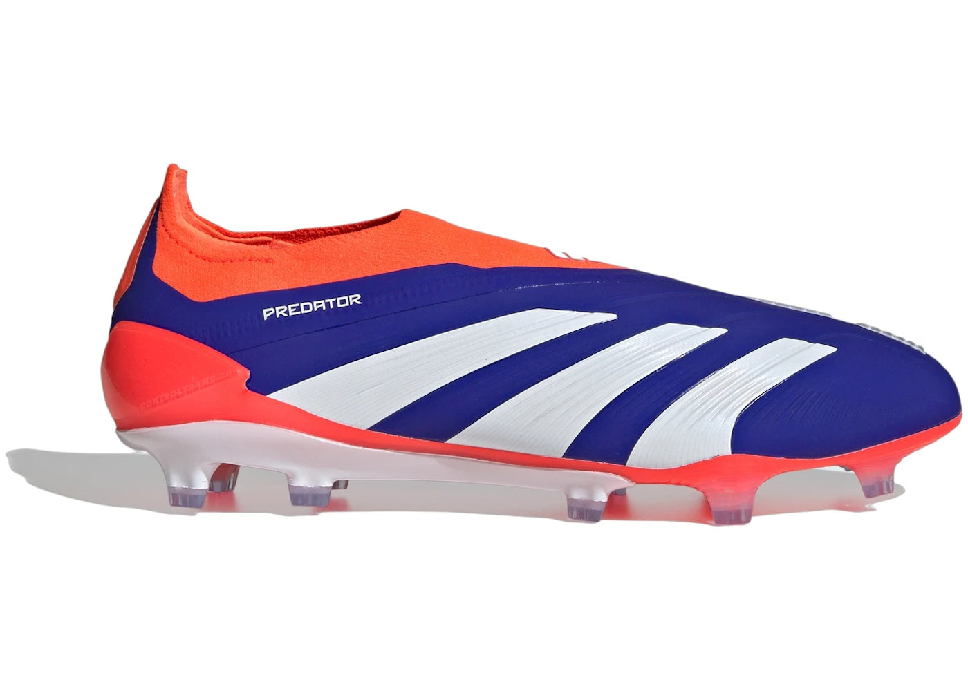 adidas Predator Elite Laceless FG-Lucid Blue Cloud White Solar Red