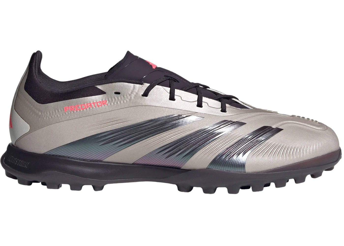 adidas Predator Elite Turf-Platinum Metallic Aurora Black Turbo