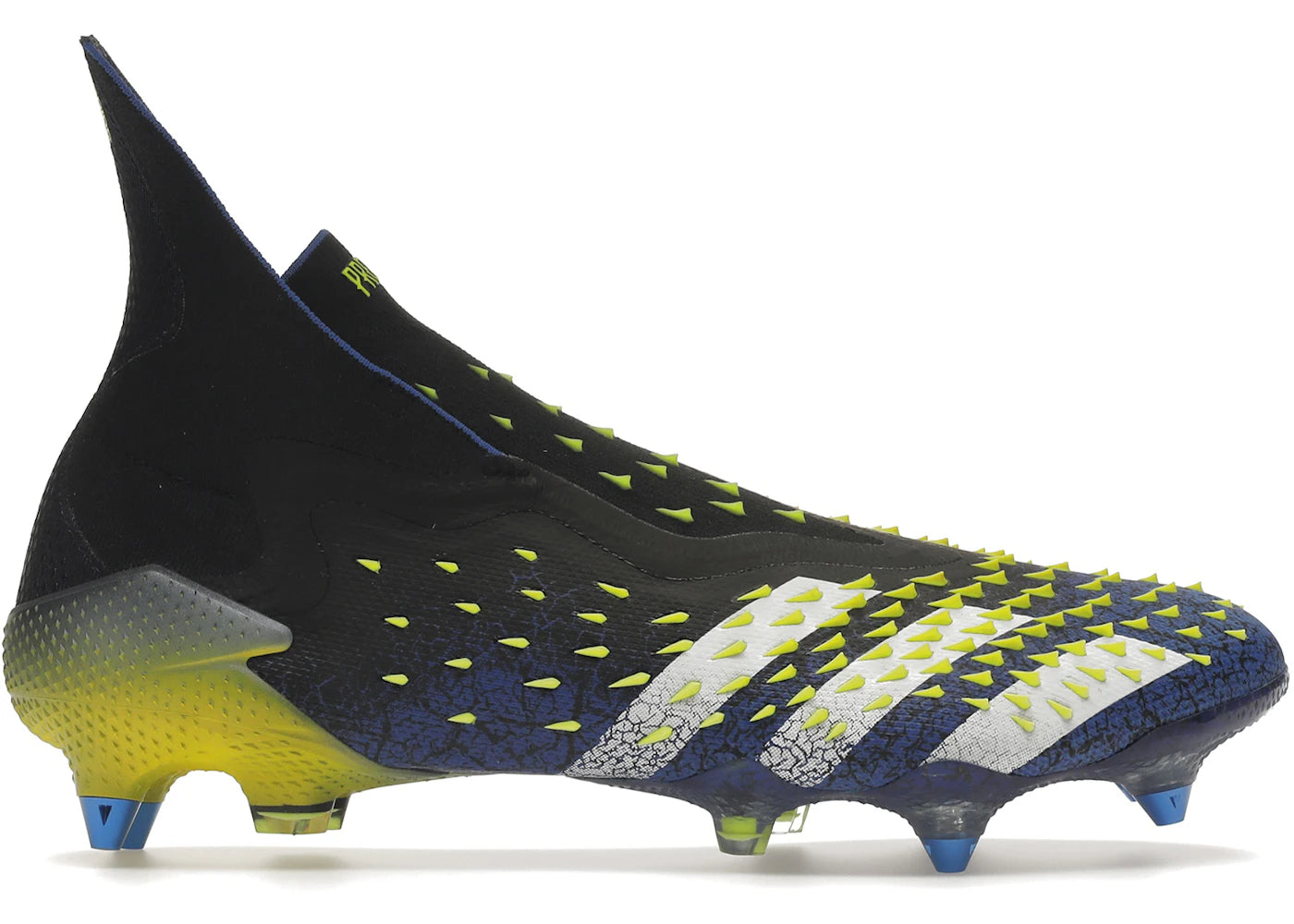 adidas Predator Freak+ SG-Black Blue Yellow