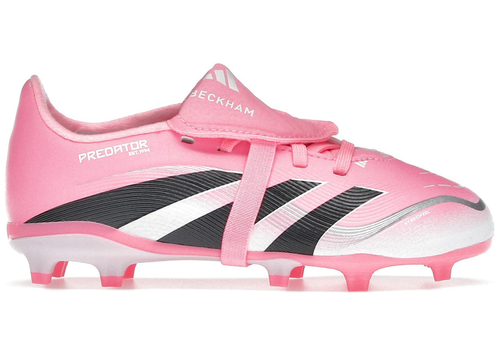 adidas Predator League à languette repliable FG/MG David Beckham Rose vif