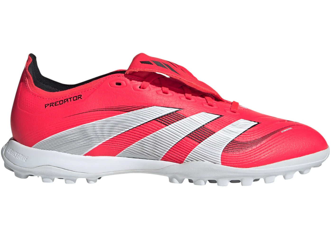 adidas Predator League Fold-Over Tongue Turf-Lucid Red Cloud White Core Black