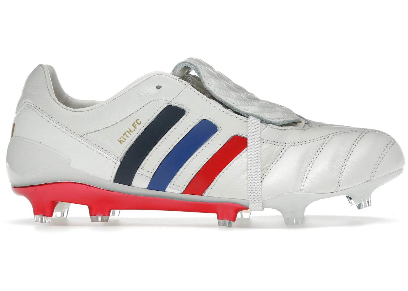 adidas Predator Mania FG-Kith FC White Vivid Red