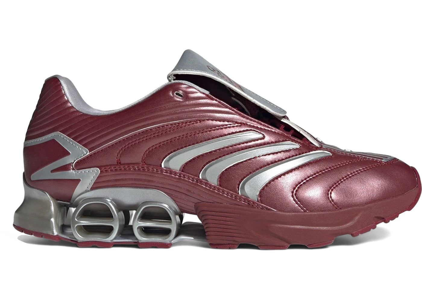 adidas Predator Megaride Burgundy Silver Metallic