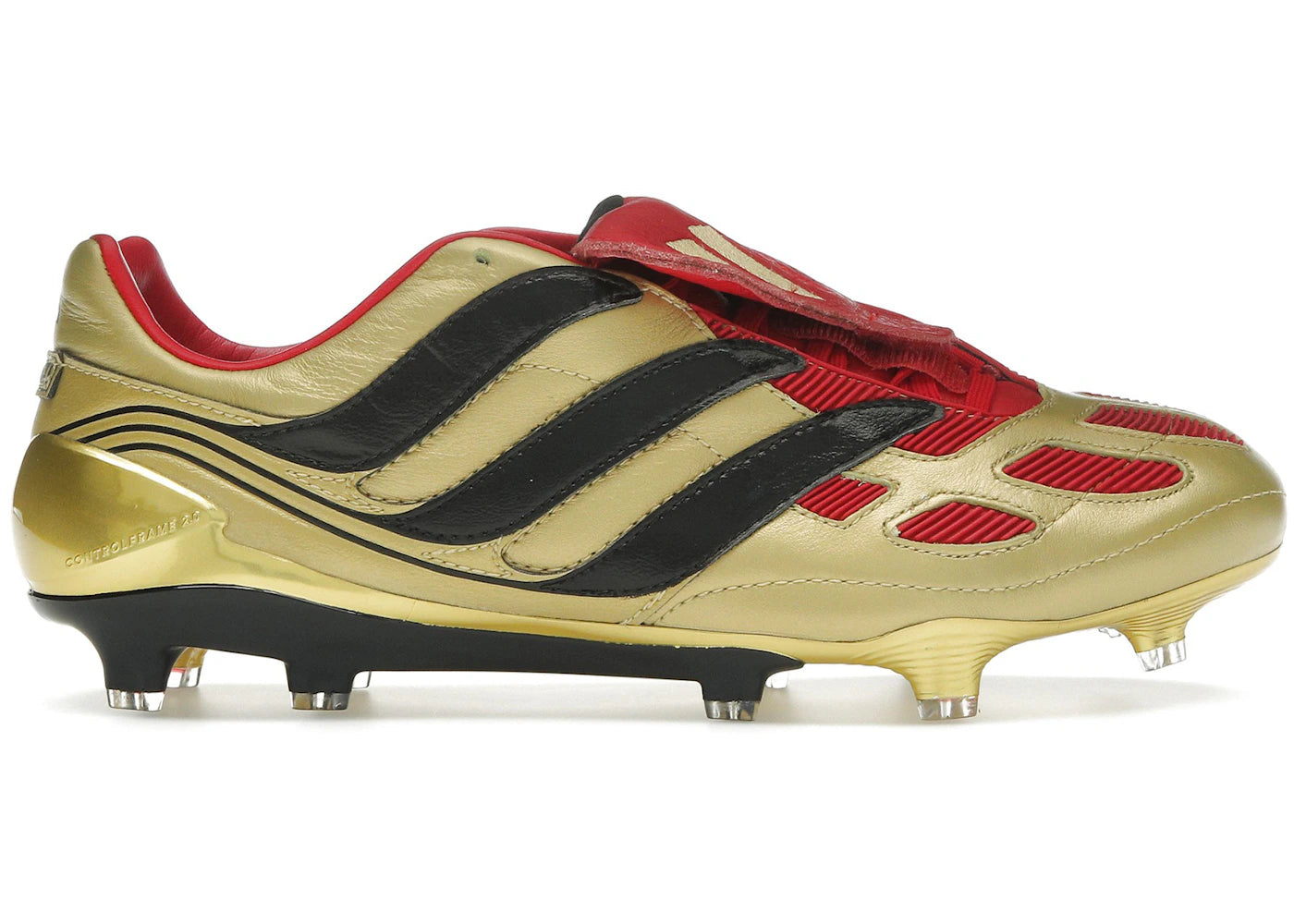 adidas Predator Precision FG-Zinedine Zidane Gold Metallic Made in Germany