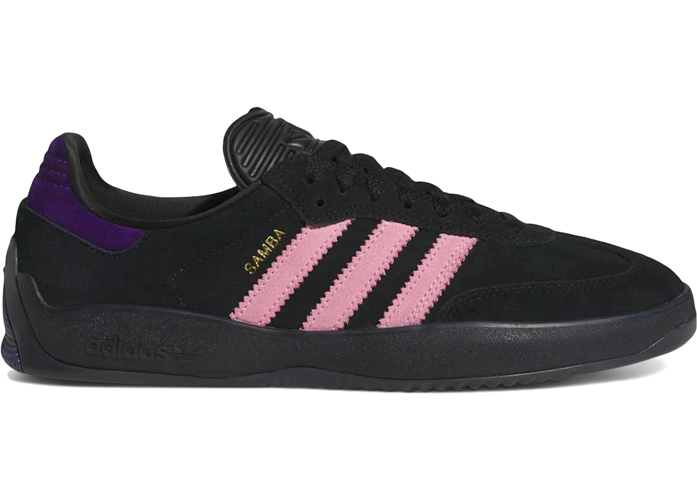 adidas Puig Samba Noir Rose clair Violet