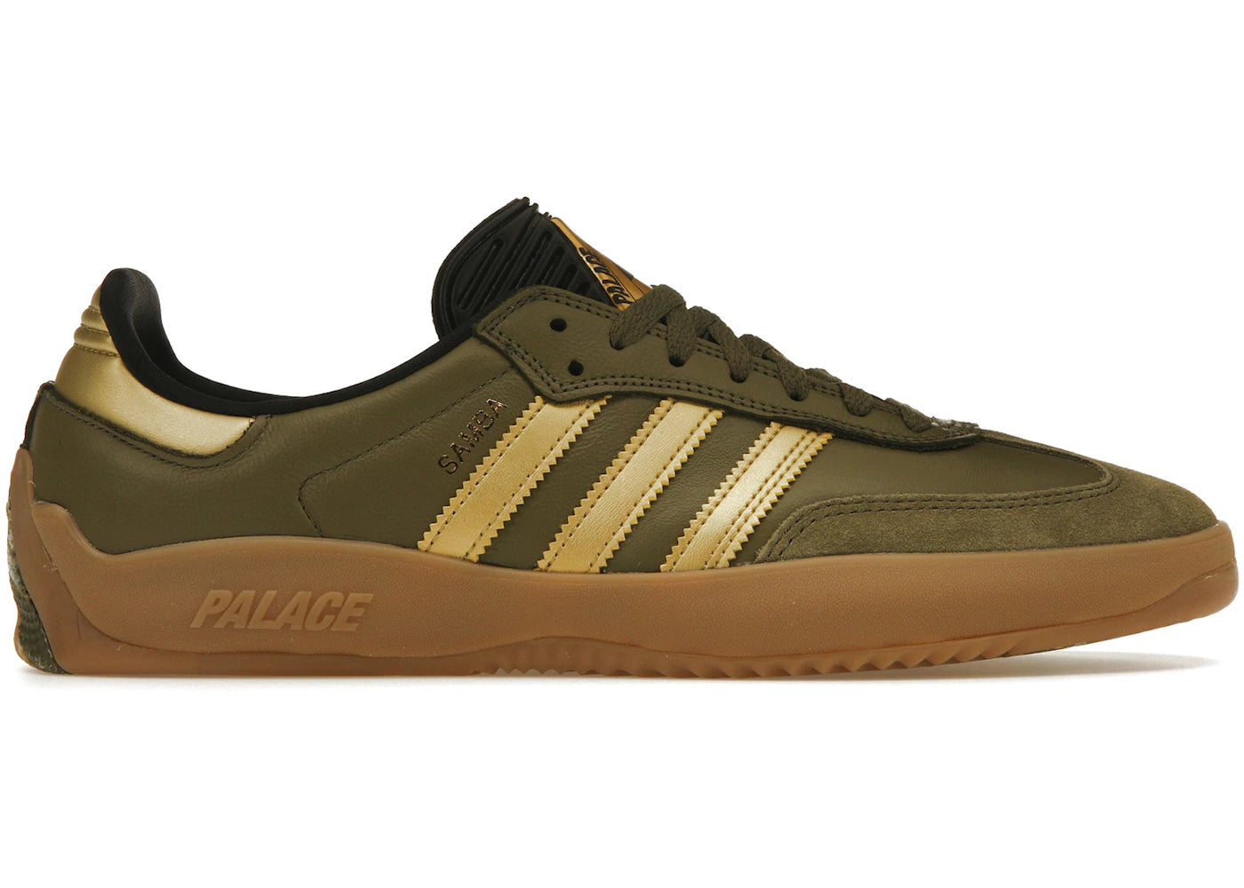 adidas Puig Samba-Palace Olive Gold