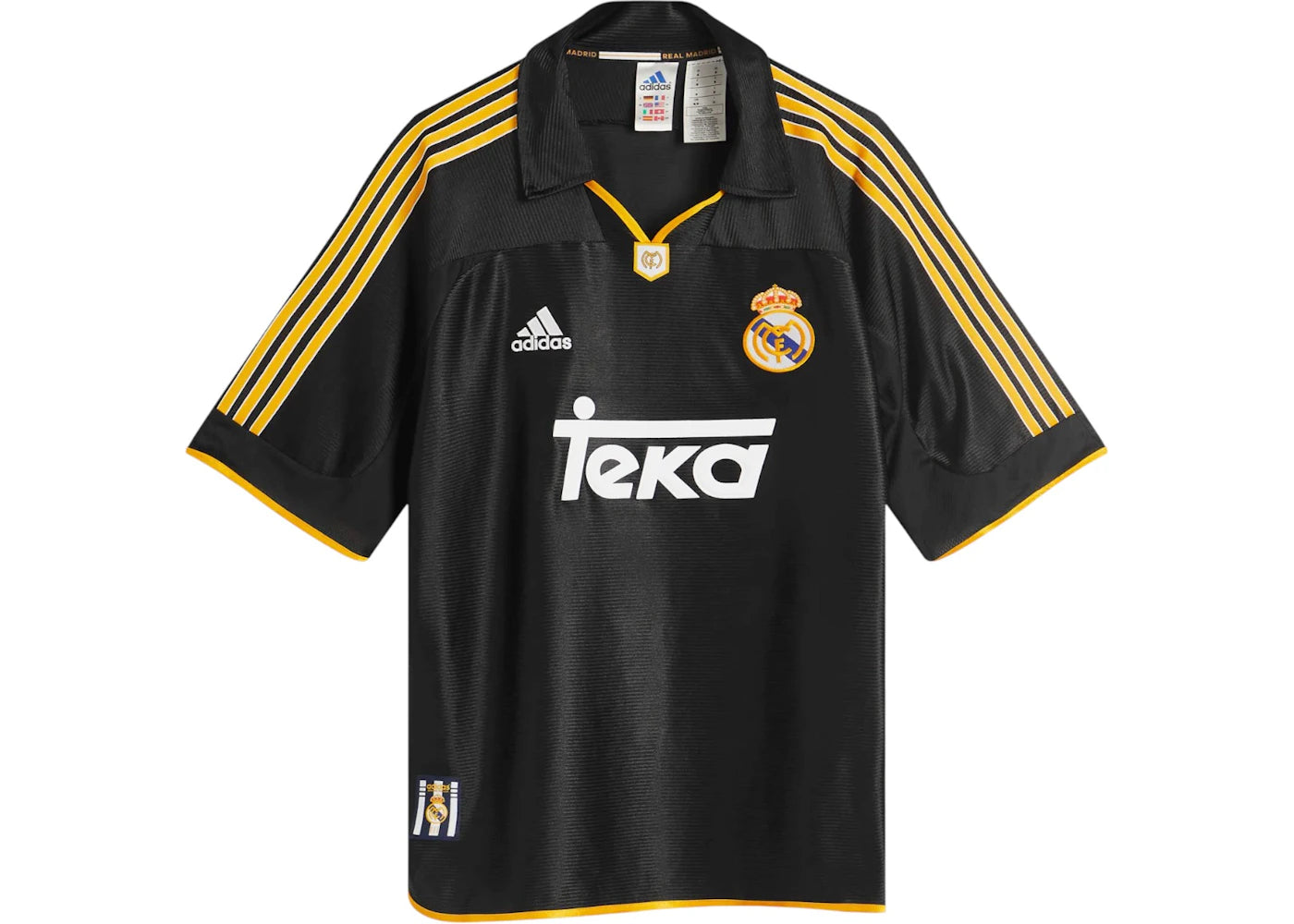 adidas Real Madrid 99/00 Away Jersey-Black