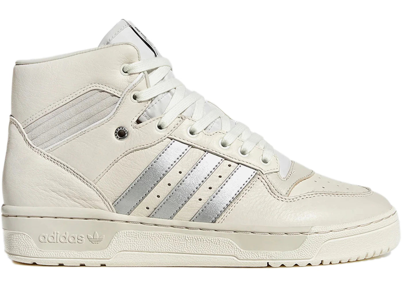 adidas Rivalry Hi-Consortium White Silver Metallic