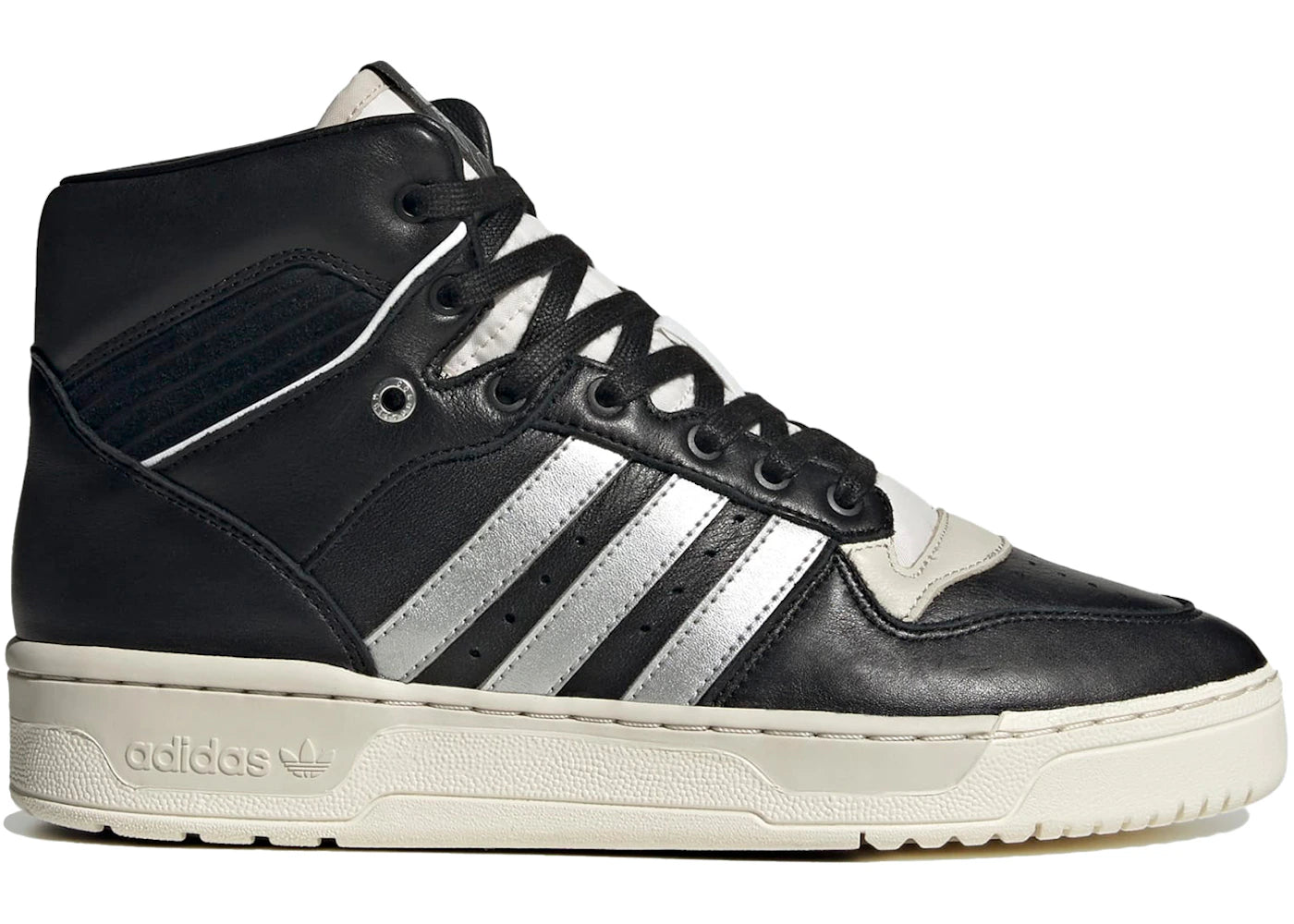 adidas Rivalry High-Consortium Black Silver Metallic