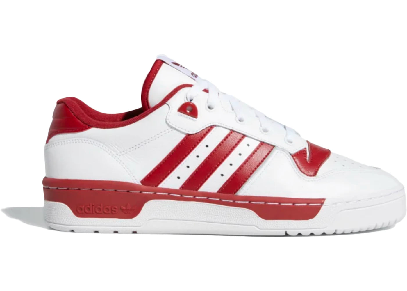 adidas Rivalry Low-Cloud White Active Maroon