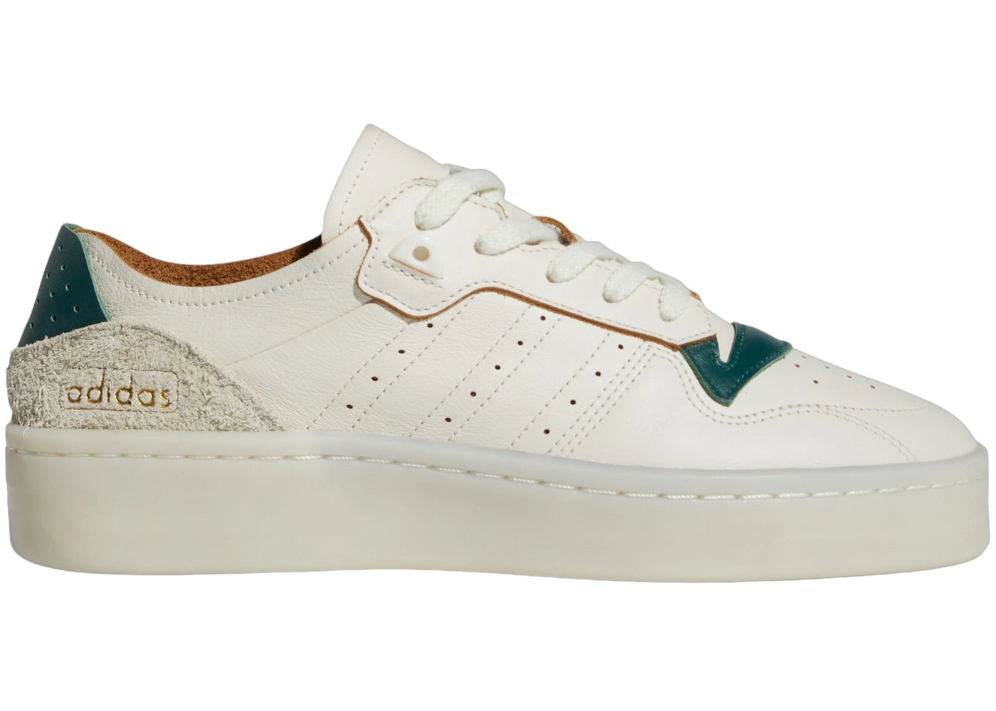 adidas Rivalry Low-Cloud White Collegiate Green Ivory