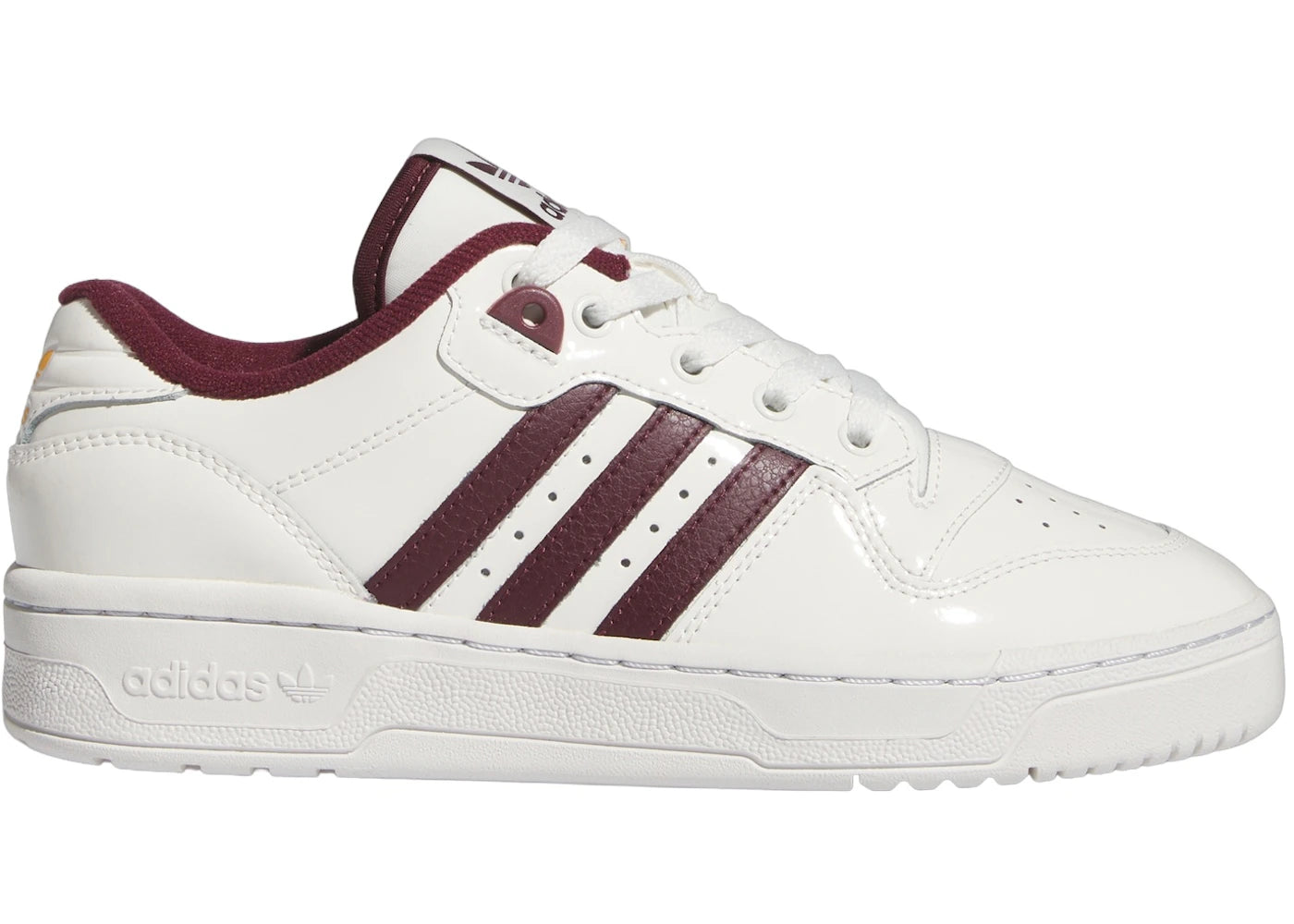 adidas Rivalry Low-Cloud White Maroon Crystal White (Women's)