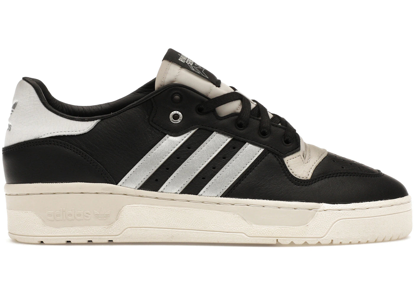 adidas Rivalry Low-Consortium Black Silver Metallic