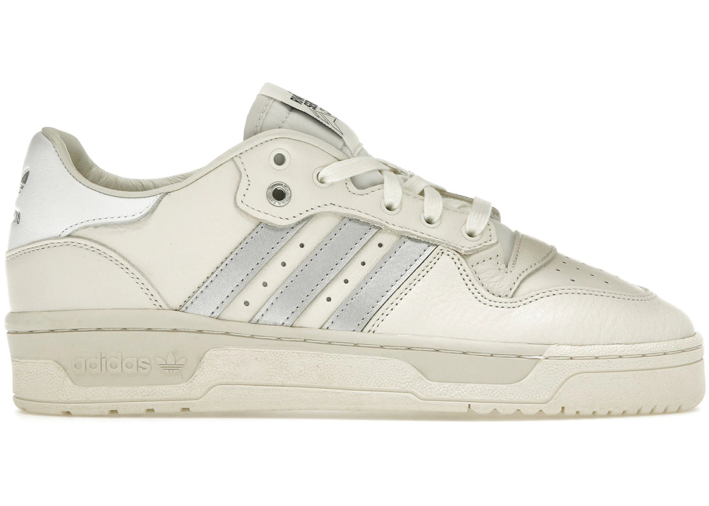 adidas Rivalry Low Consortium Blanc Argent Métallisé