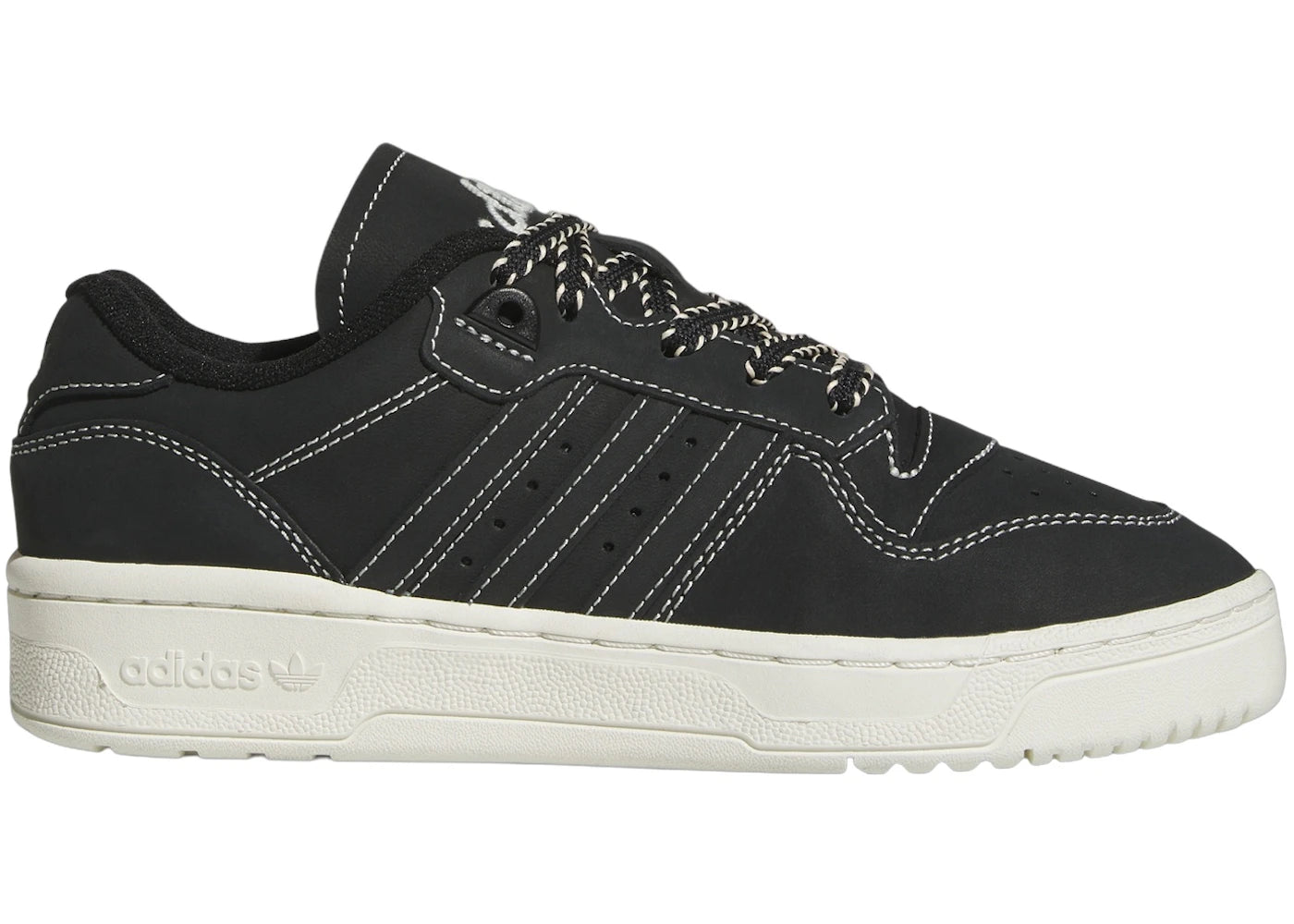 adidas Rivalry Low-Core Black Ivory Sand Strata (Women's)
