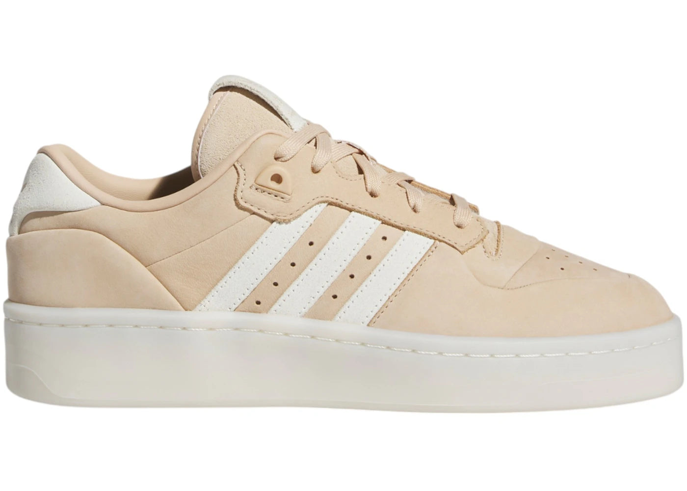 adidas Rivalry Low Lux-Magic Beige Ivoire Vert Actif