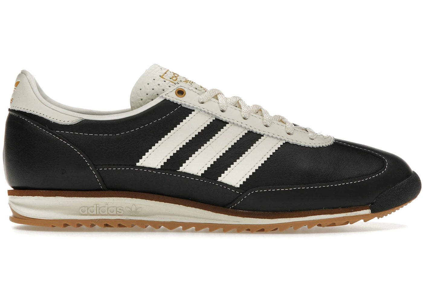 adidas SL 72-Core Black Leather (Women's)