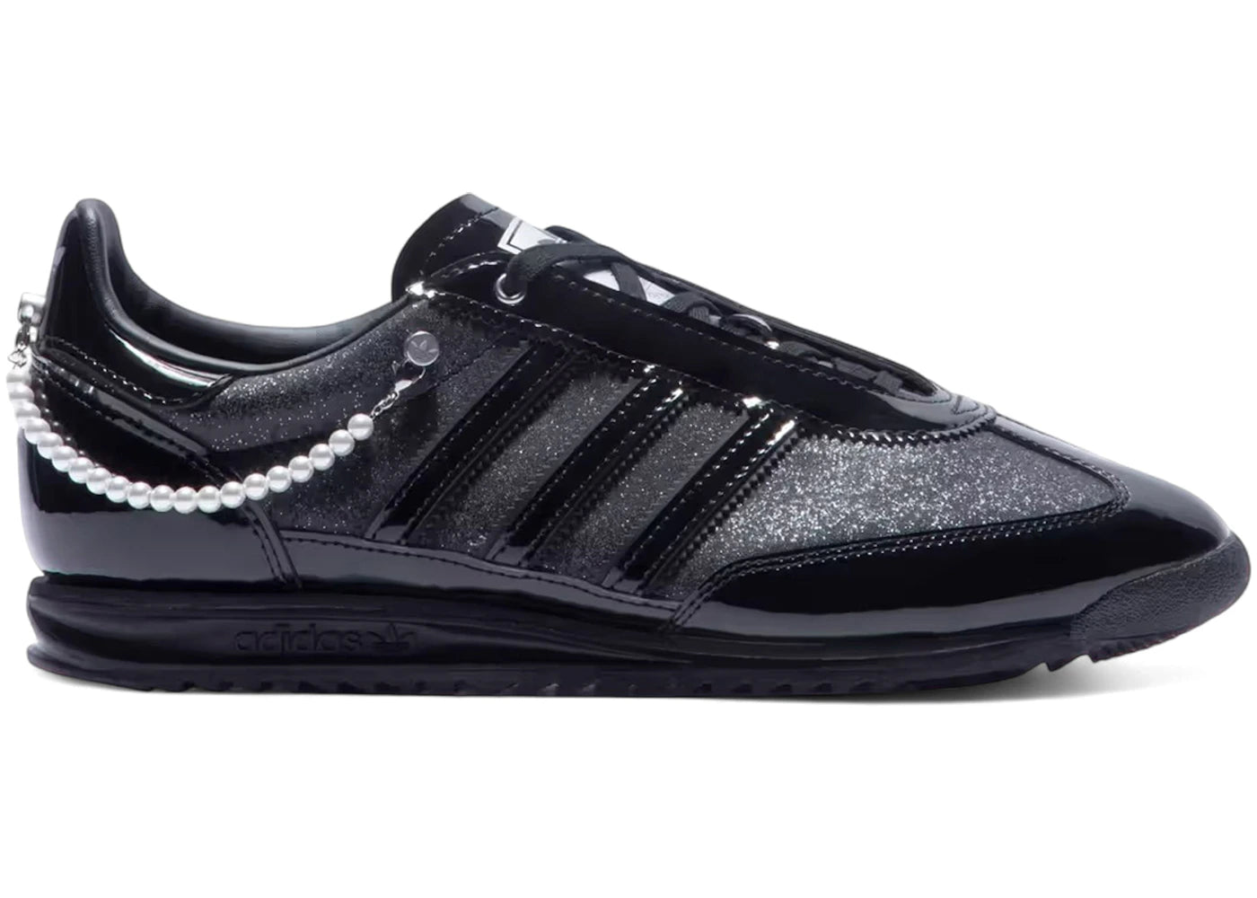 adidas SL 72 OG-Black Patent Pearls (Women's)