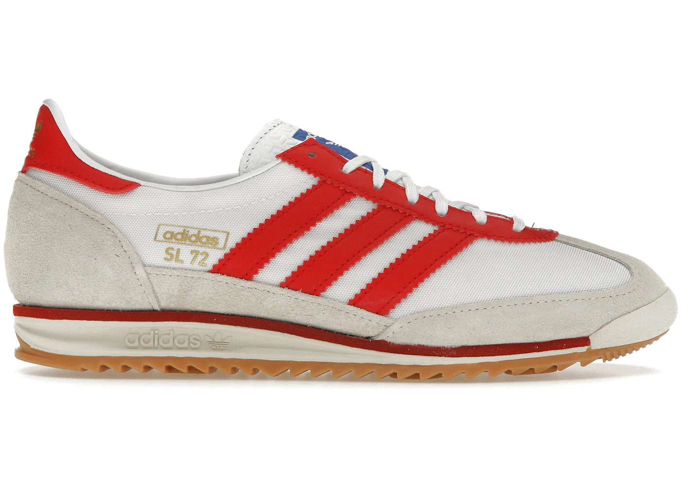 adidas SL 72 OG-Cloud White Better Scarlet (Women's)